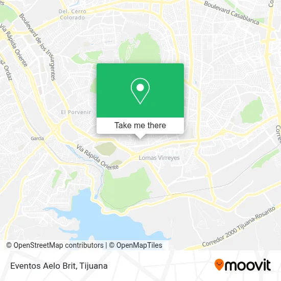 Eventos Aelo Brit map