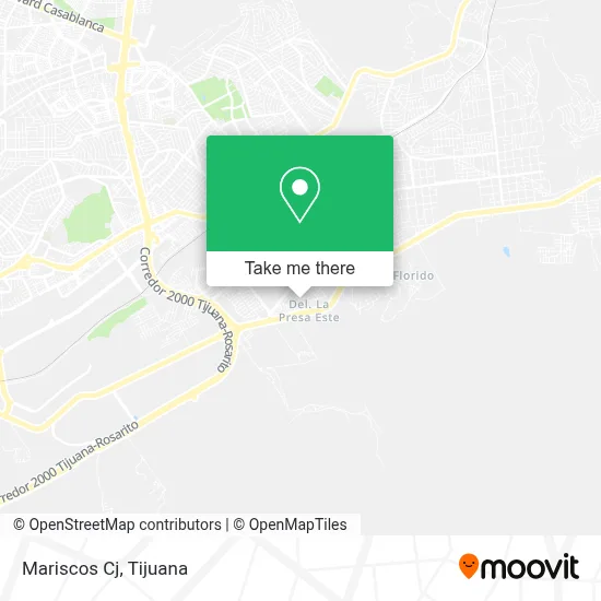 Mariscos Cj map