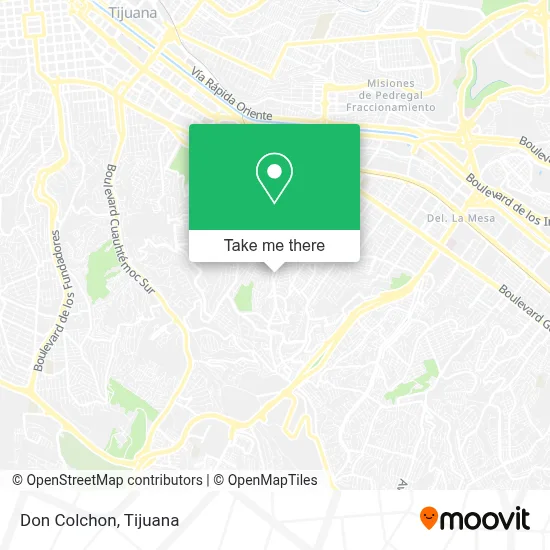 Don Colchon map