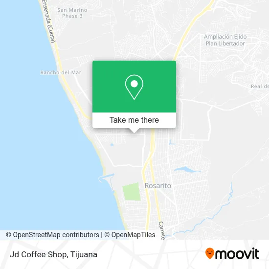 Jd Coffee Shop map