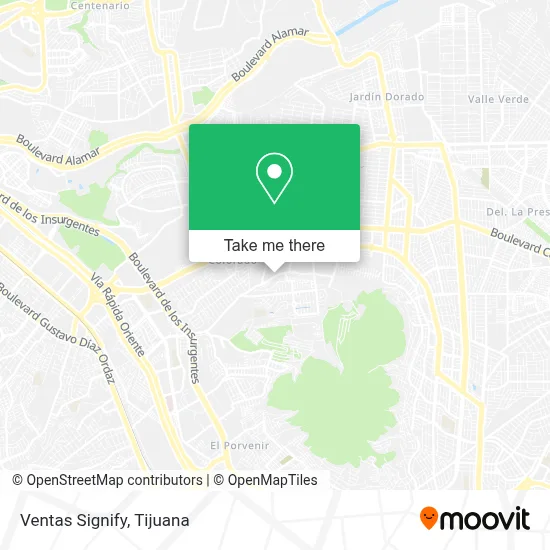 Ventas Signify map