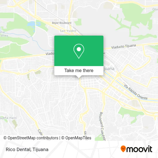 Rico Dental map