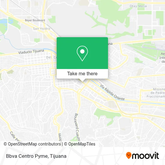 Bbva Centro Pyme map