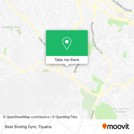 Beat Boxing Gym map