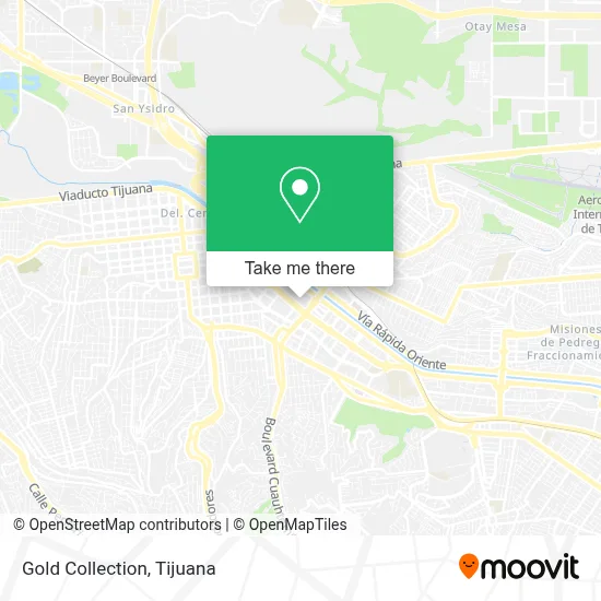 Gold Collection map