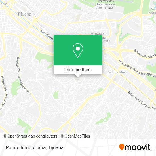 Pointe Inmobiliaria map