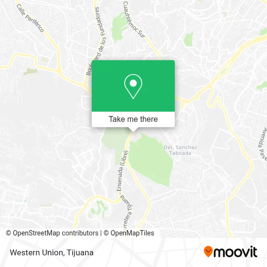 Western Union map