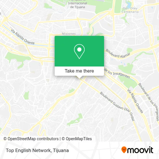 Top English Network map