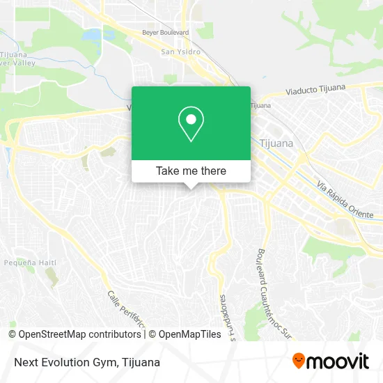 Next Evolution Gym map