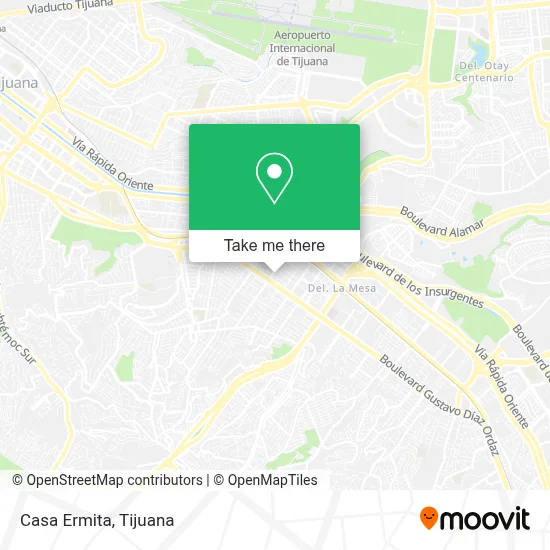 Casa Ermita map