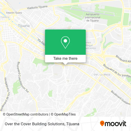 Over the Cover Building Solutions map