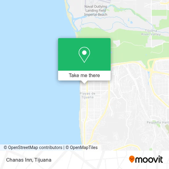 Chanas Inn map