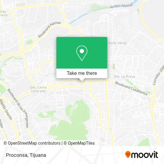 Proconsa map