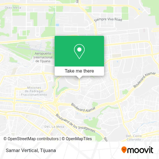 Samar Vertical map