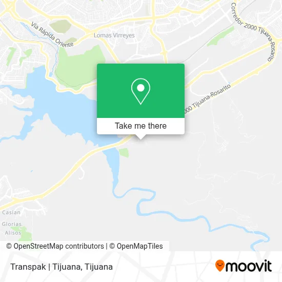 Transpak | Tijuana map