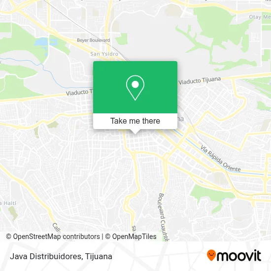 Java Distribuidores map