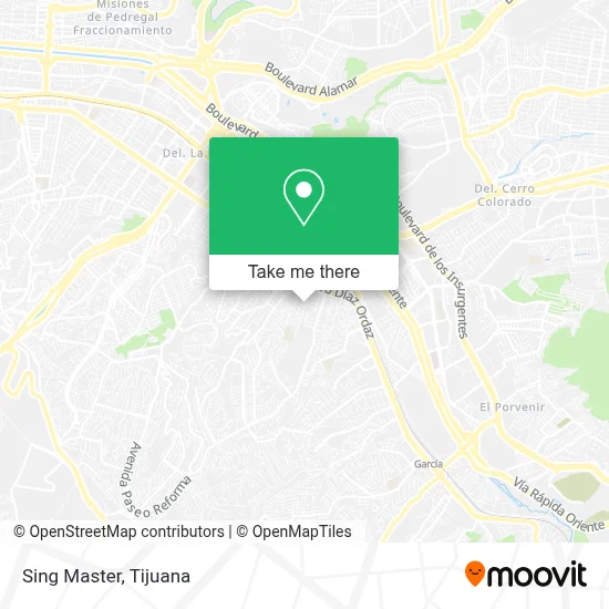 Sing Master map