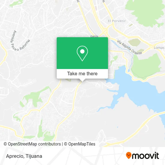 Aprecio map