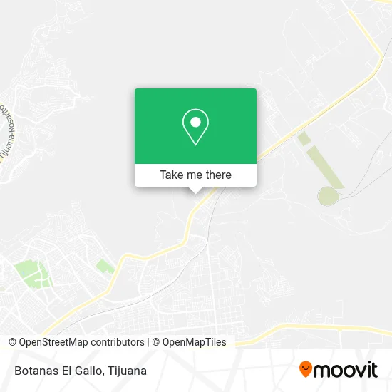 Botanas El Gallo map