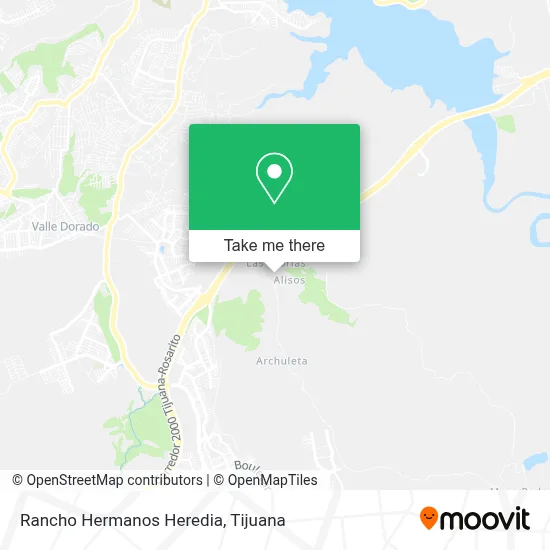 Rancho Hermanos Heredia map