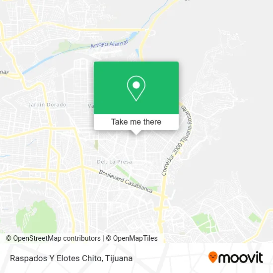 Raspados Y Elotes Chito map