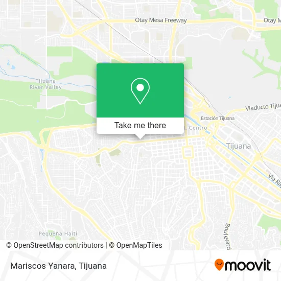 Mariscos Yanara map