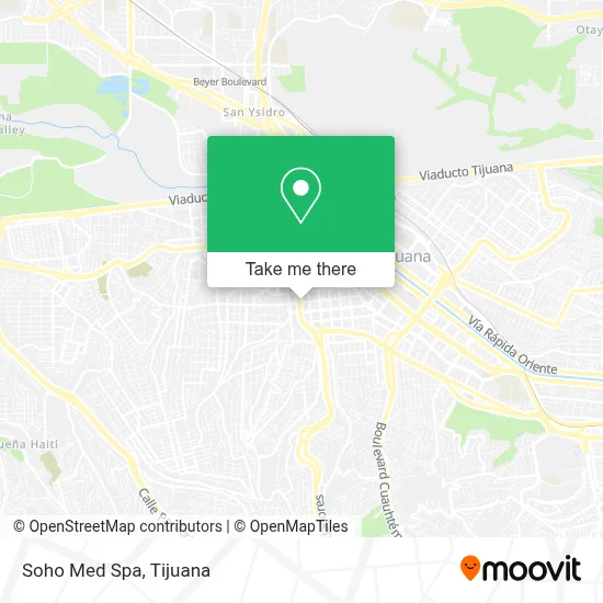 Soho Med Spa map
