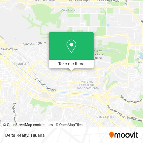 Delta Realty map