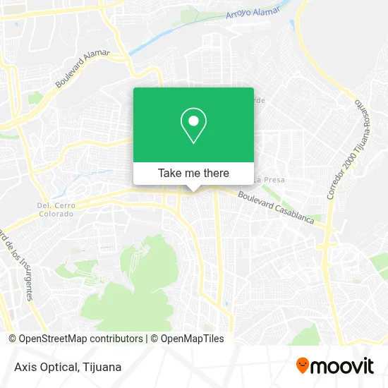 Axis Optical map