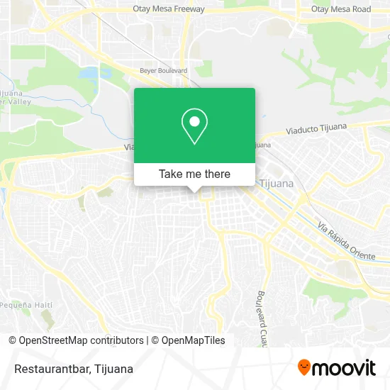 Restaurantbar map