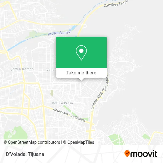 D'Volada map