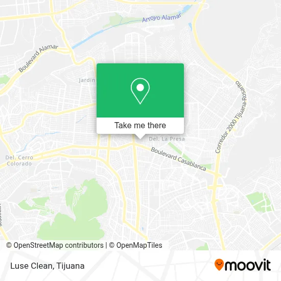Luse Clean map