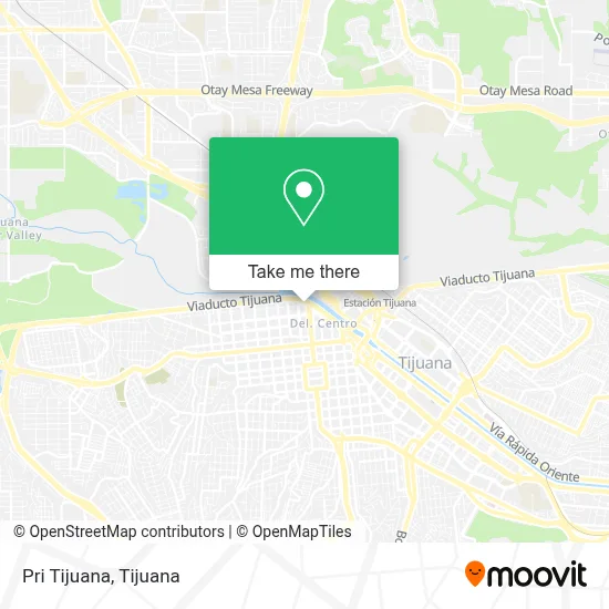 Pri Tijuana map