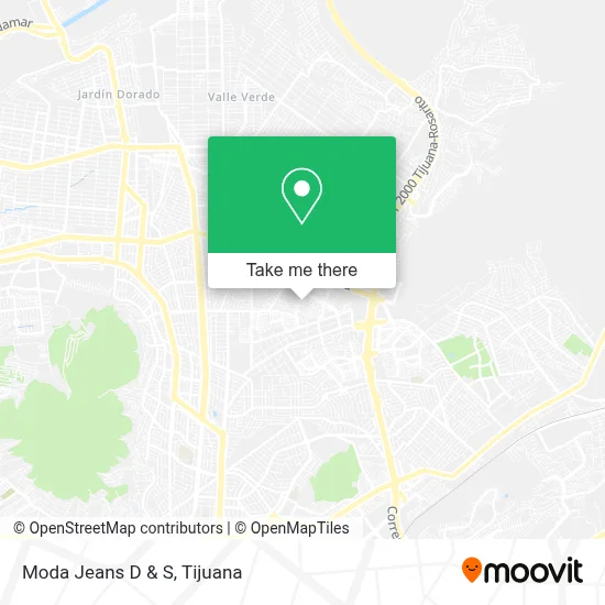 Moda Jeans D & S map