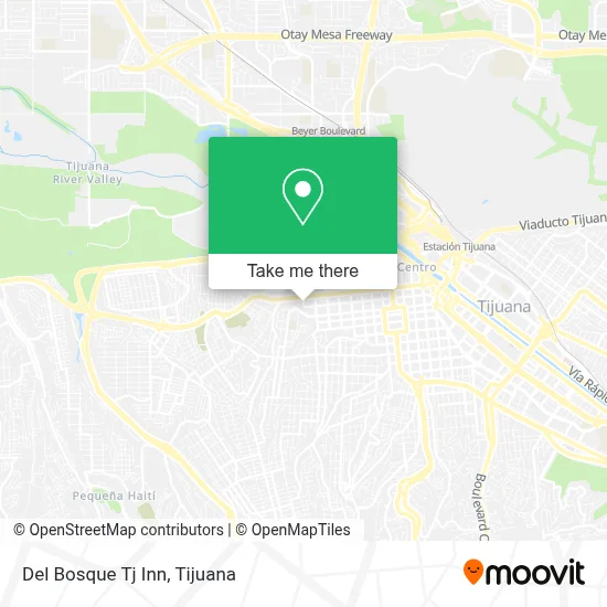 Del Bosque Tj Inn map