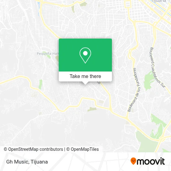Gh Music map