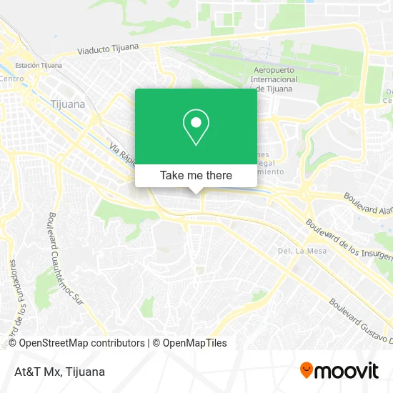 At&T Mx map