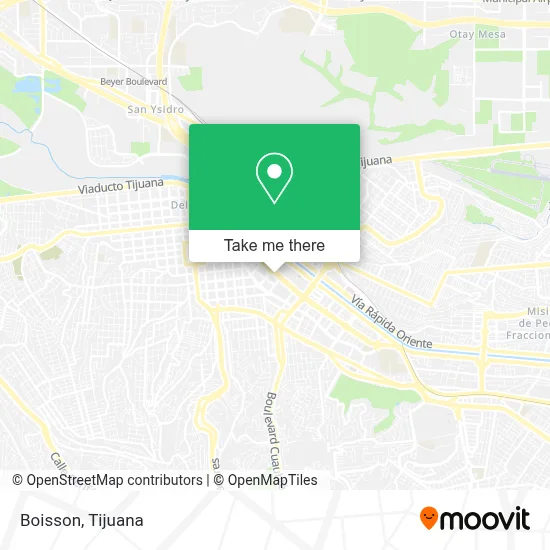 Boisson map