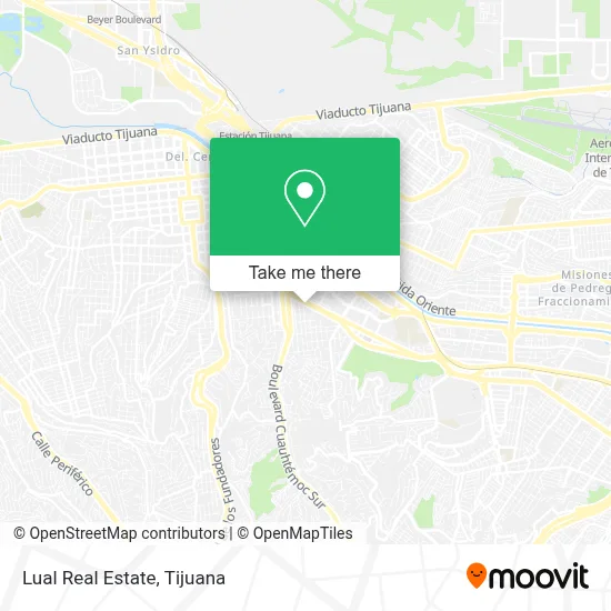 Lual Real Estate map