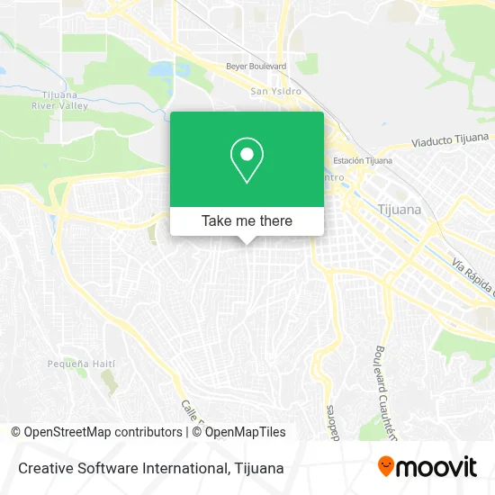 Creative Software International map