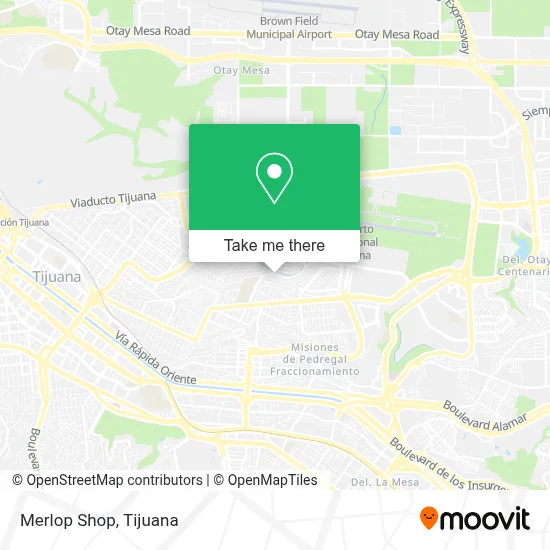 Merlop Shop map