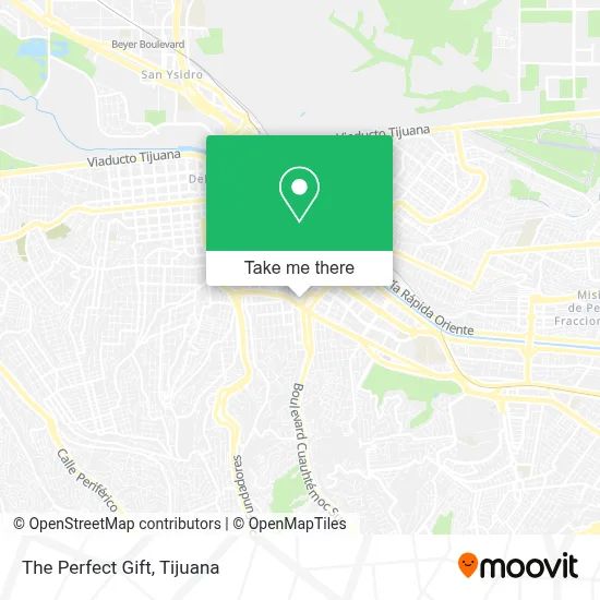 The Perfect Gift map