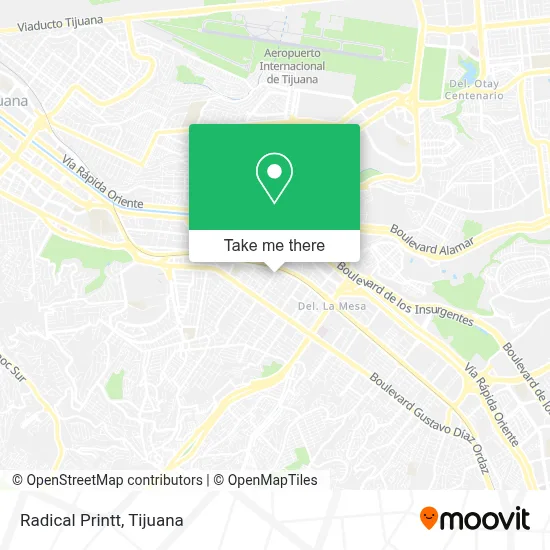 Radical Printt map