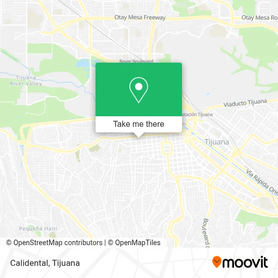 Calidental map