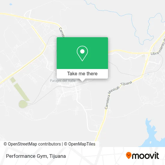Performance Gym map