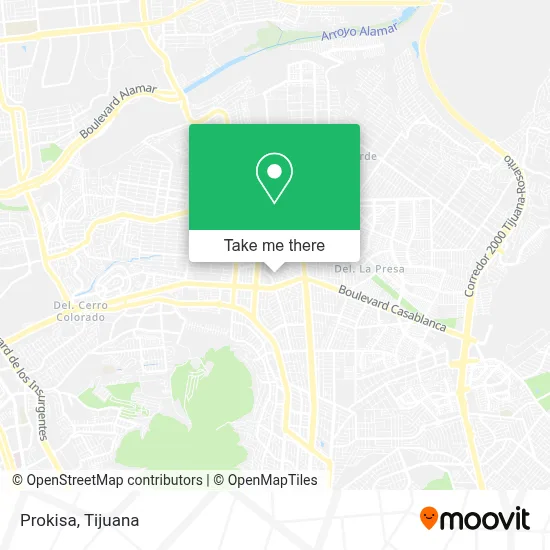 Prokisa map
