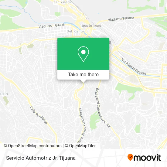 Servicio Automotriz Jr map