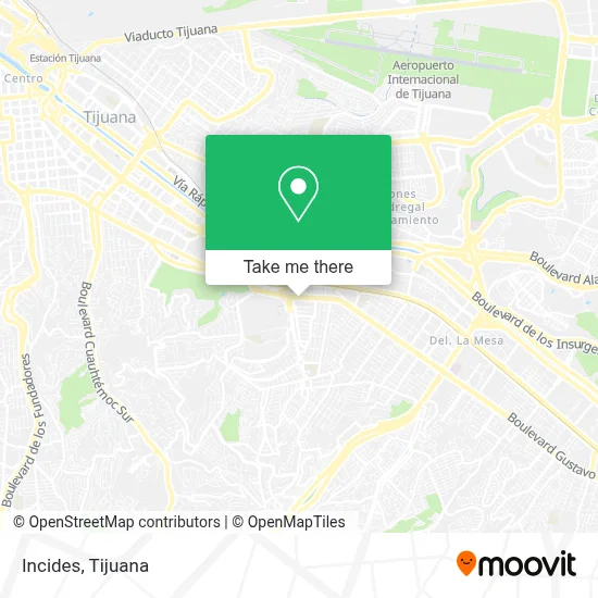 Incides map