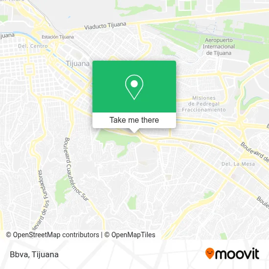 Bbva map
