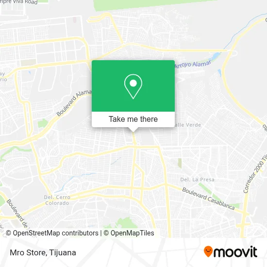 Mro Store map